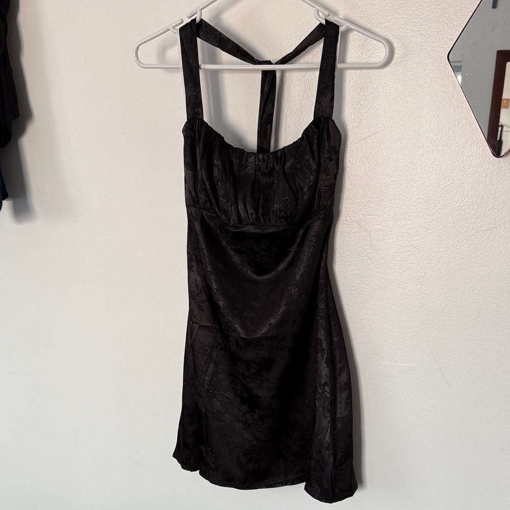 Lulu’s Black Mini Dress Cocktail